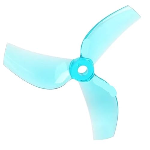 Hélice 3 pouces bleue 5mm pour pilotage T76S réactif