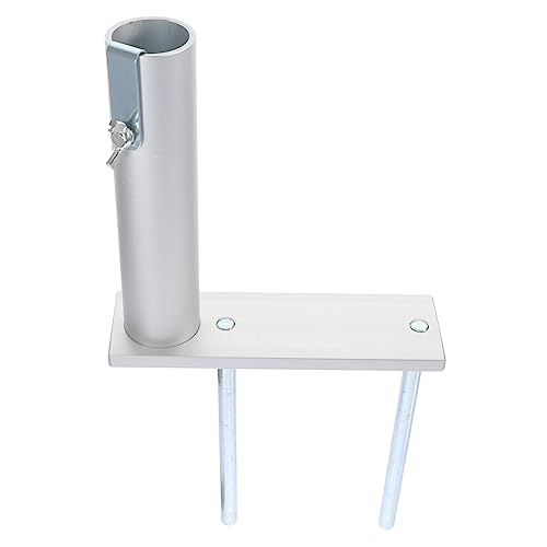 TOYANDONA 1pezzi Ancoraggio in per Ombrellone da Esterno Puntale Versatile per Ombrellone Strumento di Fissaggio Robusto e Resistente Facile da Installare per Cortile e Protezione Contro