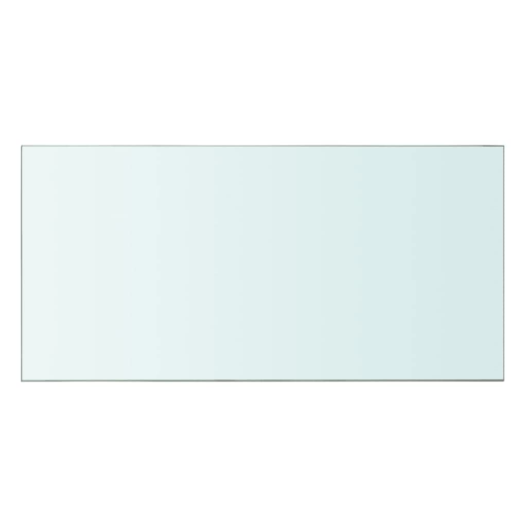 homiuse Wandregal Regalböden 2 STK. Glas Transparent 60x30 cm Regal Wand Wandregal KüChe Regale FüR WäNde HäNgeregal Wandboard BüCherregal Wand Bilderleiste Regal Badezimmer Regalbrett