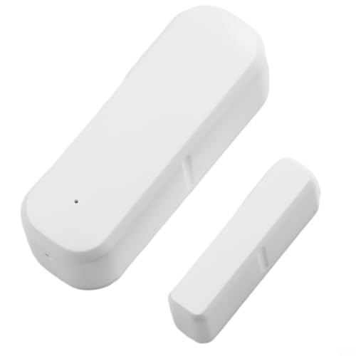 AugustknowU Capteur de porte intelligent WiFi avec assistant vocal - Alertes en temps réel - Double connexion - Aucun hub nécessaire - Sécurité pour chambre de bébé, garage, porte d'entrée, personnes âgées