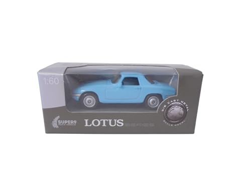 Auto a escala 1:64 Lotus Elan Azul 1965 miniatura 2
