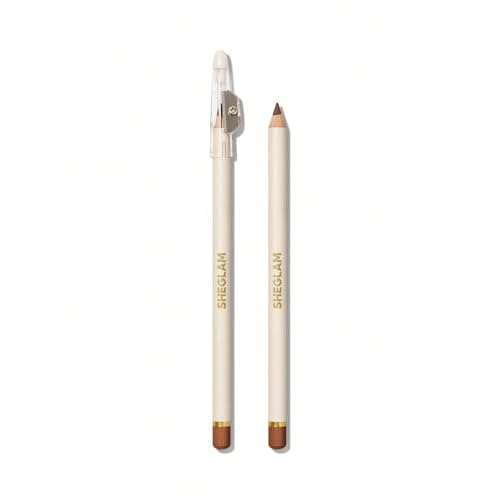SHEGLAM Lip Facts Lip Liner Highly-Pigmented Pencil For Shaping & Sculpting Lips Long-Lasting Creamy Make Up-Mojave