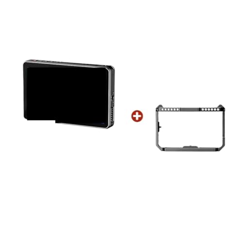 Image of ,Compatible for Viltrox, DC-X2 /DC-X3 Portable Monitor 6 Inch 2000 Nits 4K Touch Screen Profissional Photographic HD FHD Camera Monitor for Vedio(DC-X2 W Rabbit Cage)