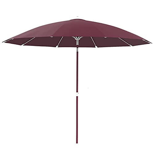 Parasol en aluminium inclinable CLSDRZC structure légère pour villa et balcon