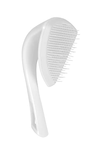 Cricket Ultra Smooth Coconut Detangling Brush For Wet, Dry Hair Anti-Frizz Detangler Shower Hairbrush With Coconut Oil And Keratin Protein Infused Plastic For All Hair Types #TOP7