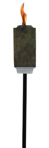 TIKI 1112341 Lamplight Slate Resin 3-in-1 Torch