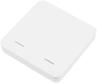 Smart Home Wall Panel Remote Transmitter 1/2/3 Button Sticky Rf Tx Room Living Room Bedroom Wireless Remote 315mhz 433.92mhz - Switches - (Color: 2 Button, Size: 315MHZ)