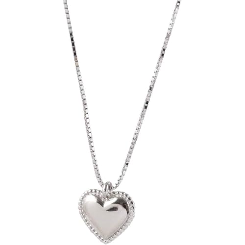 Collier pendentif coeur en cristal pour femmes pour briller à un mariage sans compromis