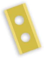 Robotic Lawnmower Replacement Blade, Titanium for GROUW Robotic Lawnmower, Pack of 12