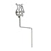ZUXOCY Saxophone Marchings Lyre Portable Music Stand Sax Clamp-On Clip Holder Lyre Marchings Music Clip for Saxophone Band