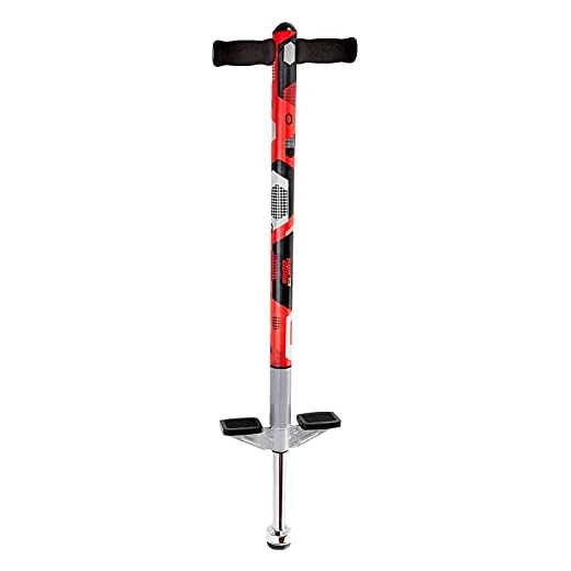 Pogo Stick for Kids - for Kids 5,6,7,8,9,10 Years Old & Up to 90lbs (36kgs) - Awesome Fun Quality Pogo Stick for Boys & Girls by ThinkGizmos (Red & Black)