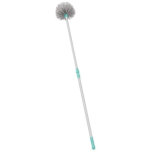 Plastic Web Blaster Jala Cleaning Broom/Brush with Long Extendable Handle and Flexible bristles (Aqua Green)-picture-18