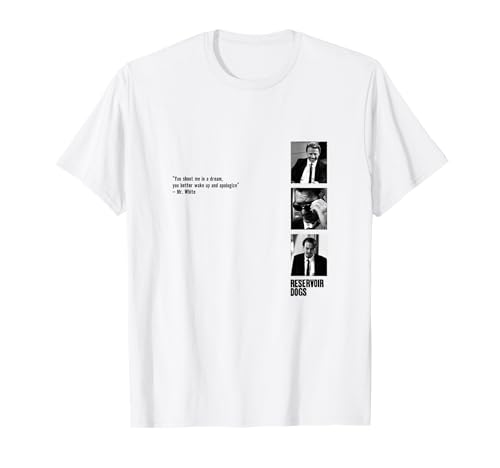 Mr White Reservoir Dogs Film Citation Apparel PAPL2702 T-Shirt