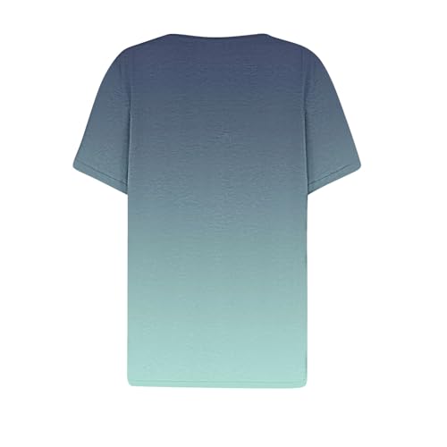 Women Spring Blouses Dressy Casual Floral Boho Summer Tops Short Sleeve Henley Shirt Beach Vacation Ladies Clothes3