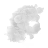 Idéal pour le bricolage : le rembourrage en coton blanc a de multiples utilisations, idéal pour le quilting, la fabrication de poupées, le rembourrage d'oreillers et d'autres projets de bricolage, offrant une élasticité et une douceur appropriées, du duvet de coton, du rembourrage d'oreiller