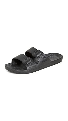 Freedom Moses-Women's Two Band Unisex Slides
