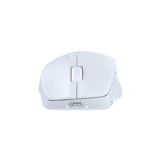 Image of Turtle Beach Pure Air Wireless RGB Gaming Mouse, Ultra-Light 54g Ergonomic Design, 26000 DPI Optical Sensor, 125-Hour Rechargeable Battery, Dual Wireless + Bluetooth, Titan Optical Switches - White