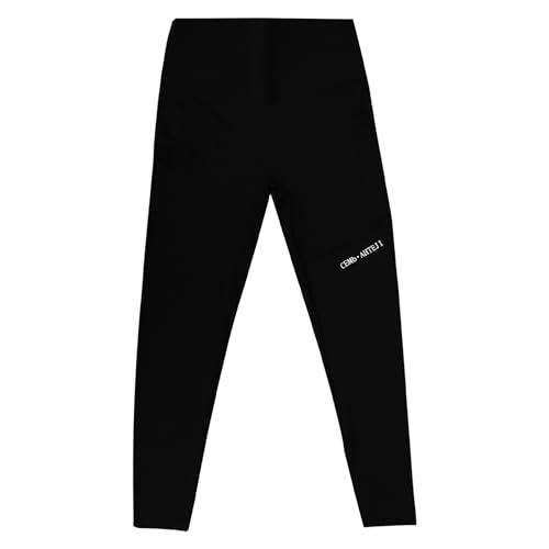 Aomhrek Mallas Deporte Mujer Negras Leggins Mujer Alta Cintura con Bolsillos, Leggins Deportivos Mujer Push Up Pantalón Deporte Mujer para Yoga y Fitness