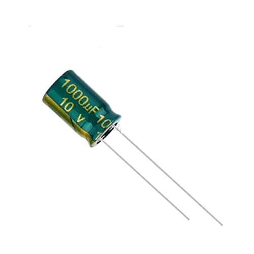 Condensateur 10V 1000UF Basse ESR Composant Électrolytique Aluminium 8x12mm pour Circuit Électronique
