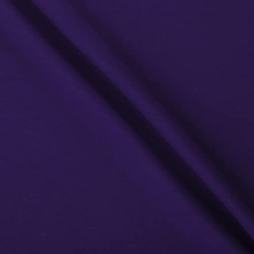 Luxurious Purple Cotton Flannel Fabric by the Yard – Perfect for Cozy DIY Creations