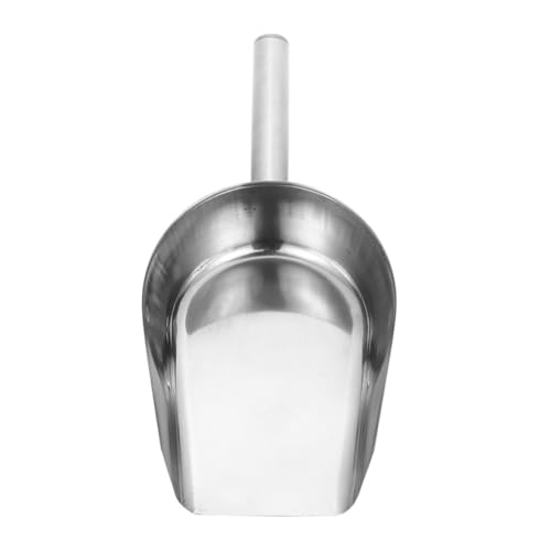 VALICLUD Cuchara de Hielo de Acero Inoxidable Resistente para Cubitos y Harina Multiusos para Cocina Bar y Buffet Confiable y Anticaída para Fiestas y Eventos