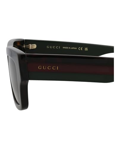 Gucci GG1301S Havana/Green 55/19/145 men Sunglasses4
