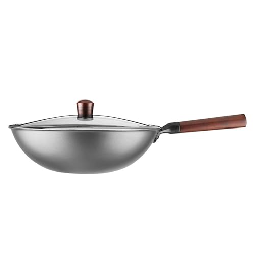 Wok Titanium Antiadherente 32 cm con Tapa de Vidrio miniatura 1