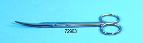 EMS 72963 Mayo Dissecting Scissor, Curved, Stainless Steel, 6.75