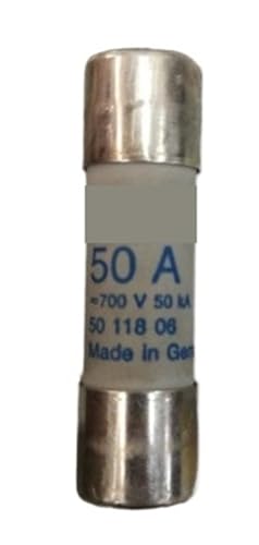 �q���[�Y:50A DC700V 50KA aR 5011806 / 63A 700VDC 30KA aR 5020106 / 10A 12A 16A 20A 25A 32A 40A 50A 63A aR 5020206 14 * 51(50a,50a,50