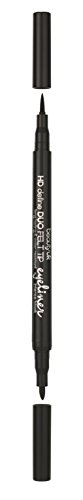 Beauty UK - HD DUO Waterproof Intense Black Felt Tip Eyeliner for two looks: fine tip or bold thick tip