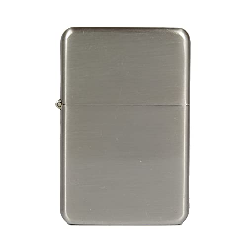 Mechero de gasolina de estilo americano clásico, serie clásica, resistente al viento, resistente a la intemperie (1 mechero)