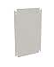 Hoffman ATEX62P45 Panel, ATEX, Steel, 574 mm x 405 mm, Fits 620 mm x 450 mm, White