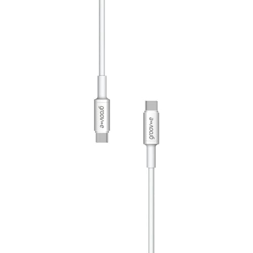 GROOVE BY AEROSPACED Groov-e USB-C to USB-C Charging Cable 1M - White Brand - Image 2