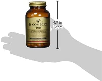 Miniatura 4 de Solgar B-complex "100", 100 cápsulas vegetales, salud del corazón, 100 unidades (paquete de 12)