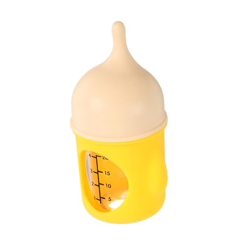 Toddmomy Reusable Kitten and Puppy Feeding Bottle Silicone Pet Nursing Bottle for Newborn Cats and Dogs Safe and Easy to Clean Pet Feeder with Controlled Milk Flow for Young