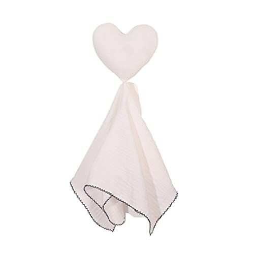 Toalla de saliva para bebé, babero de alimentación para bebés, calmar, toalla de lactancia con sonido, 15 x 15 pulgadas