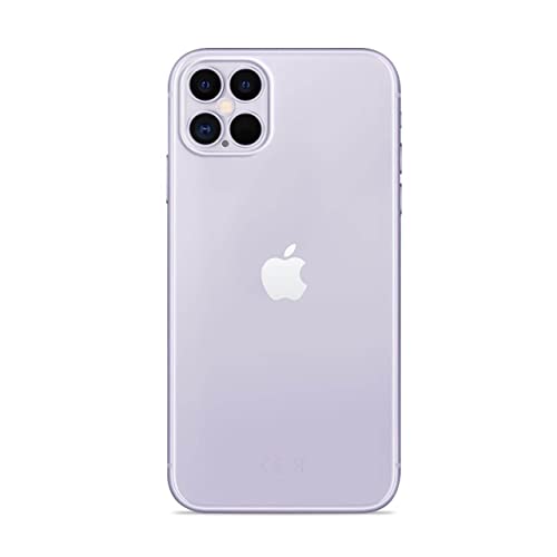 Puro Hülle Nude 0.3 für Apple iPhone 12 Pro/12 MAX transparent, grau