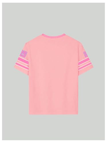 Image of RoseSeek Girl's Graphic Tees Short Sleeve Crewneck T Shirts Casual Summer Tops Cute Preppy Clothes