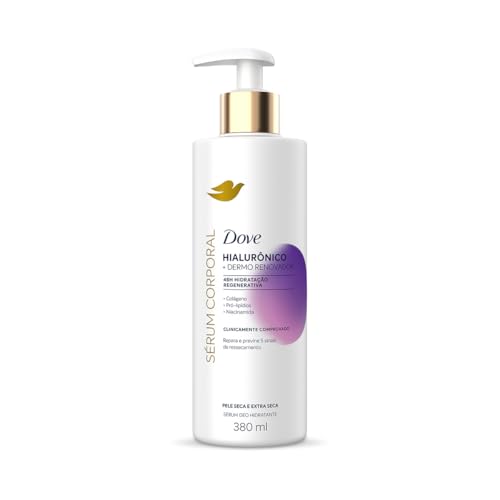 Dove Sérum Hidratante Corporal Hialurônico + Dermo Renovador 380m...