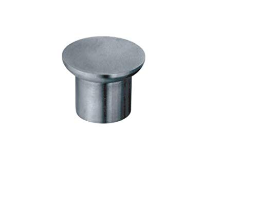NES 5 Units Furniture Knob Stainless Steel 30mm Model Mushroom