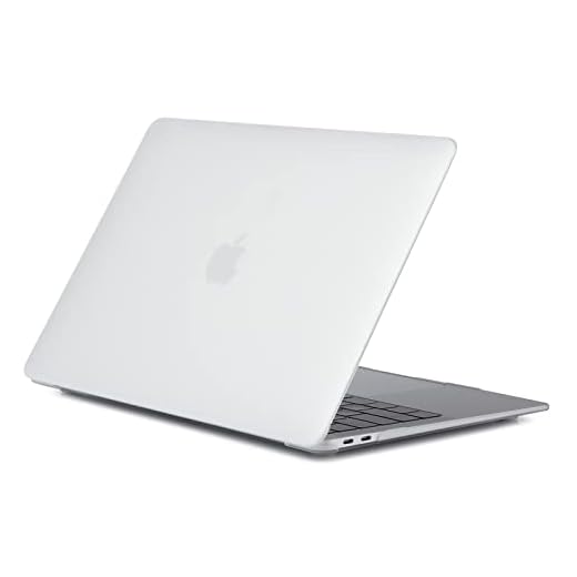 Whitegoose para MacBook Air 13 Polegadas M1 2020,A1932,A2179,A2337,Capa Dura de Plástico de Proteção,Fosco (Branco)