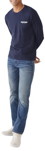 True Religion Mens Geno Slim Jean 32'' Inseam3