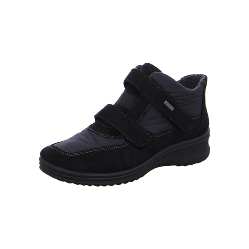 ara Damen MÜNCHEN-GTX Sneaker, SCHWARZ, 40 EU Weit