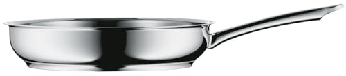 WMF Frying pan uncoated Ø 24cm Profi Made in Germany Pouring Rim Stainless Steel Handle Cromargan Stainless Steel Suitable for Induction Dishwasher-Safe