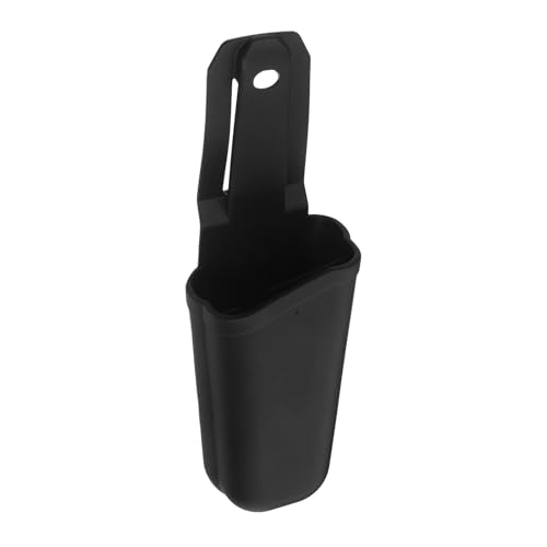 GLEAVI Bolsa de Cintura para Tijeras de Podar y Alicates, Multifuncional de Caucho Engrosado, Resistente a Compresión y Caída, Ligera y Portátil para Herramientas de Jardín, Color Negro