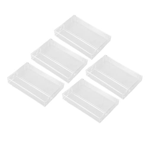 CIYODO Cassette Tape Holders Cassette Organizer Empty Cassette Box Recording Cassette Cases