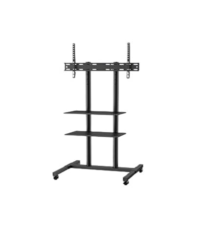 Soporte móvil para TV altura ajustable con ruedas