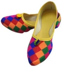Jutiiwala Women's Jutti Colorfull Mojaries for Women Jutti for Girls Fancy Mojaries for Casuals