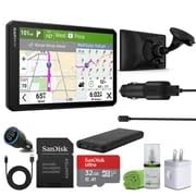 Garmin Dezl OTR720 GPS Truck Navigator 7" Large Display Touchscreen, Commercial GPS Navigation for Semi-Truck Driver Bundle with 32GB SD Memory Card + LCD Cleaning Kit + More Accessories - Image 9