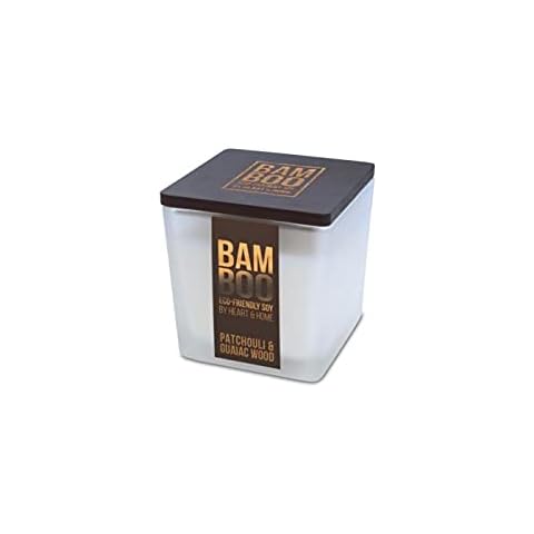 Heart & Home Bamboo Candle in Soy Wax Cover